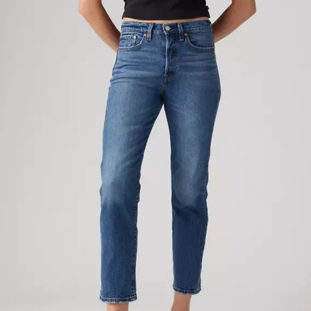 Levi's Wedgie Indigo Straight Leg Jeans
